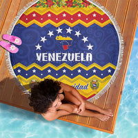 Venezuela Christmas Beach Blanket Feliz Navidad - Wonder Print Shop
