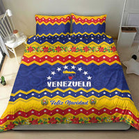 Venezuela Christmas Bedding Set Feliz Navidad - Wonder Print Shop