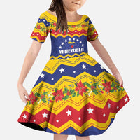 Personalized Venezuela Christmas Family Matching Summer Maxi Dress and Hawaiian Shirt Feliz Navidad - Wonder Print Shop
