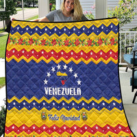 Venezuela Christmas Quilt Feliz Navidad - Wonder Print Shop