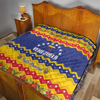 Venezuela Christmas Quilt Feliz Navidad - Wonder Print Shop