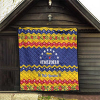 Venezuela Christmas Quilt Feliz Navidad - Wonder Print Shop