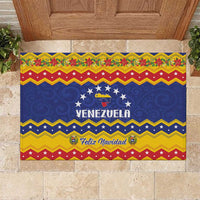 Venezuela Christmas Rubber Doormat Feliz Navidad - Wonder Print Shop