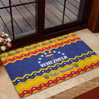 Venezuela Christmas Rubber Doormat Feliz Navidad - Wonder Print Shop