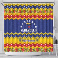 Venezuela Christmas Shower Curtain Feliz Navidad