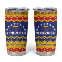 Venezuela Christmas Tumbler Cup Feliz Navidad - Wonder Print Shop