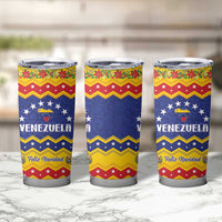 Venezuela Christmas Tumbler Cup Feliz Navidad - Wonder Print Shop