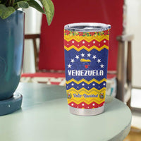 Venezuela Christmas Tumbler Cup Feliz Navidad - Wonder Print Shop