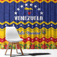 Venezuela Christmas Window Curtain Feliz Navidad - Wonder Print Shop