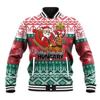 Personalized Hungary Christmas Baseball Jacket Magyarorszag Boldog Karacsonyt - Wonder Print Shop