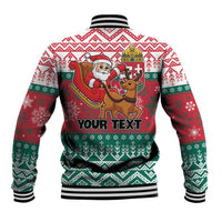 Personalized Hungary Christmas Baseball Jacket Magyarorszag Boldog Karacsonyt - Wonder Print Shop