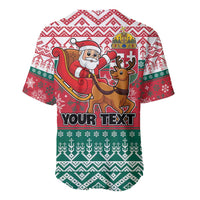 Personalized Hungary Christmas Baseball Jersey Magyarorszag Boldog Karacsonyt - Wonder Print Shop