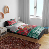 Hungary Christmas Bedding Set Magyarorszag Boldog Karacsonyt - Wonder Print Shop