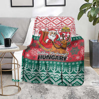 Hungary Christmas Blanket Magyarorszag Boldog Karacsonyt