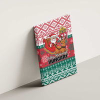 Hungary Christmas Canvas Wall Art Magyarorszag Boldog Karacsonyt - Wonder Print Shop