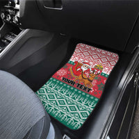 Hungary Christmas Car Mats Magyarorszag Boldog Karacsonyt - Wonder Print Shop