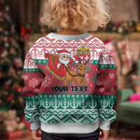 Hungary Christmas Kid Ugly Christmas Sweater Magyarorszag Boldog Karacsonyt - Wonder Print Shop