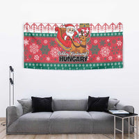 Hungary Christmas Tapestry Magyarorszag Boldog Karacsonyt - Wonder Print Shop