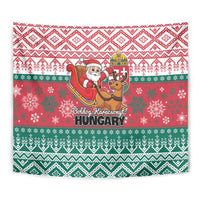 Hungary Christmas Tapestry Magyarorszag Boldog Karacsonyt - Wonder Print Shop
