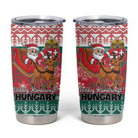 Hungary Christmas Tumbler Cup Magyarorszag Boldog Karacsonyt - Wonder Print Shop