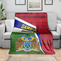 gambia-independence-day-blanket-coat-of-arms-african-pattern