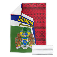 gambia-independence-day-blanket-coat-of-arms-african-pattern
