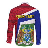 Gambia Independence Day Family Matching Tank Maxi Dress and Hawaiian Shirt Coat Of Arms African Pattern - Wonder Print Shop