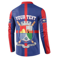 Personalized Sint Eustatius Button Sweatshirt Statia Superba et Confidens - Wonder Print Shop