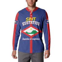 Personalized Sint Eustatius Button Sweatshirt Statia Superba et Confidens - Wonder Print Shop