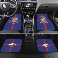 Sint Eustatius Car Mats Statia Superba et Confidens - Wonder Print Shop