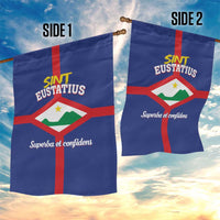 Sint Eustatius Garden Flag Statia Superba et Confidens - Wonder Print Shop