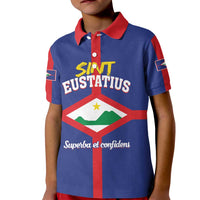 Personalized Sint Eustatius Kid Polo Shirt Statia Superba et Confidens - Wonder Print Shop