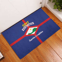 Sint Eustatius Rubber Doormat Statia Superba et Confidens - Wonder Print Shop