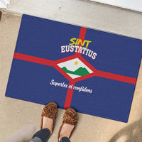 Sint Eustatius Rubber Doormat Statia Superba et Confidens - Wonder Print Shop
