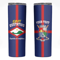 Personalized Sint Eustatius Skinny Tumbler Statia Superba et Confidens - Wonder Print Shop