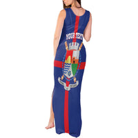 Personalized Sint Eustatius Tank Maxi Dress Statia Superba et Confidens - Wonder Print Shop