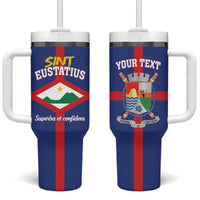 Personalized Sint Eustatius Tumbler With Handle Statia Superba et Confidens - Wonder Print Shop