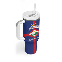 Personalized Sint Eustatius Tumbler With Handle Statia Superba et Confidens - Wonder Print Shop