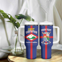 Personalized Sint Eustatius Tumbler With Handle Statia Superba et Confidens - Wonder Print Shop