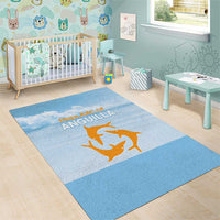 Republic of Anguilla Area Rug Strength and Endurance - Wonder Print Shop