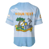 Personalized Republic of Anguilla Baseball Jersey Strength and Endurance - Wonder Print Shop
