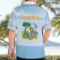 Personalized Republic of Anguilla Hawaiian Shirt Strength and Endurance - Wonder Print Shop