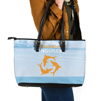 Republic of Anguilla Leather Tote Bag Strength and Endurance