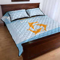 Republic of Anguilla Quilt Bed Set Strength and Endurance - Wonder Print Shop