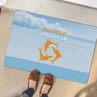 Republic of Anguilla Rubber Doormat Strength and Endurance - Wonder Print Shop