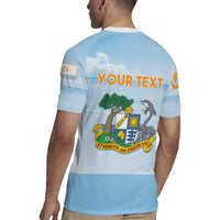 Personalized Republic of Anguilla Rugby Jersey Strength and Endurance - Wonder Print Shop