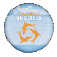 Republic of Anguilla Spare Tire Cover Strength and Endurance - Wonder Print Shop