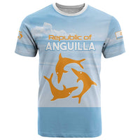 Personalized Republic of Anguilla T Shirt Strength and Endurance - Wonder Print Shop
