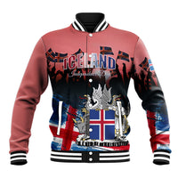 Iceland Independence Day 2024 Baseball Jacket Coat Of Arms Happy 80th Anniversary - Wonder Print Shop