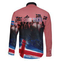 Iceland Independence Day 2024 Family Matching Tank Maxi Dress and Hawaiian Shirt Coat Of Arms Happy 80th Anniversary - Wonder Print Shop